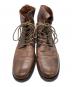 BUTTERO (ブッテロ) レースアップブーツ ブラウン サイズ:	SIZE 42：7000円