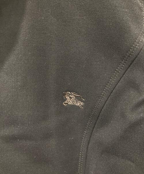 BURBERRY BLUE LABEL（バーバリー ブルー レーベル）BURBERRY BLUE LABEL (バーバリーロンドンブルーレーベル) スタンドカラージャケット ブラック サイズ:38の古着・服飾アイテム