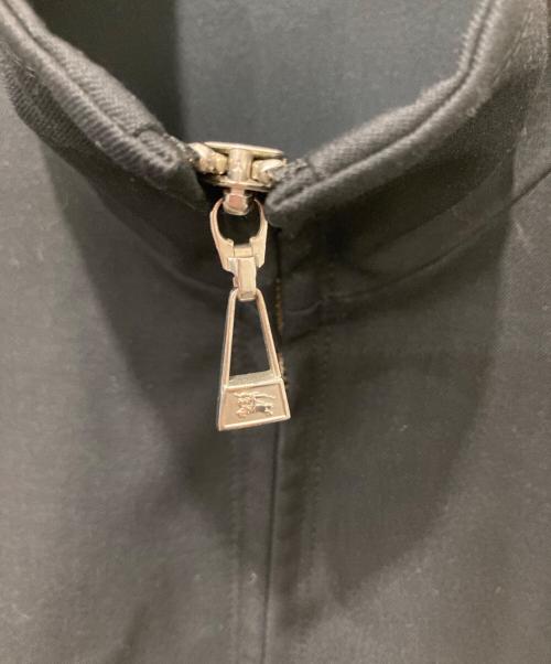 BURBERRY BLUE LABEL（バーバリー ブルー レーベル）BURBERRY BLUE LABEL (バーバリーロンドンブルーレーベル) スタンドカラージャケット ブラック サイズ:38の古着・服飾アイテム