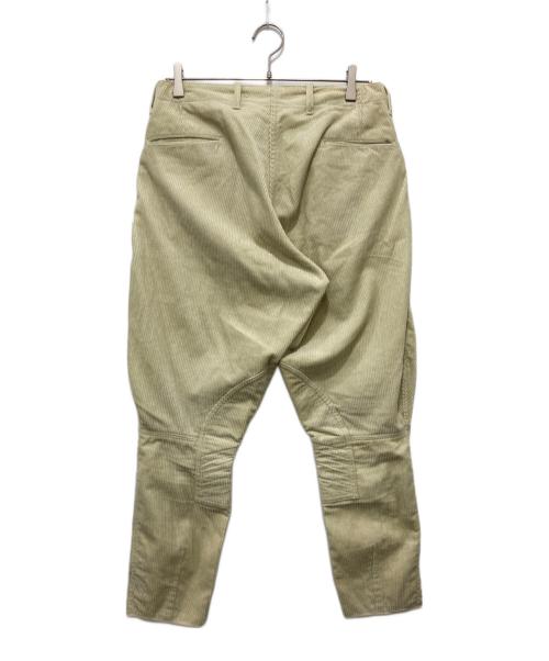BLACK SIGN（ブラックサイン）BLACK SIGN (ブラックサイン) コーデュロイジョッパーズパンツ アイボリー サイズ:30の古着・服飾アイテム