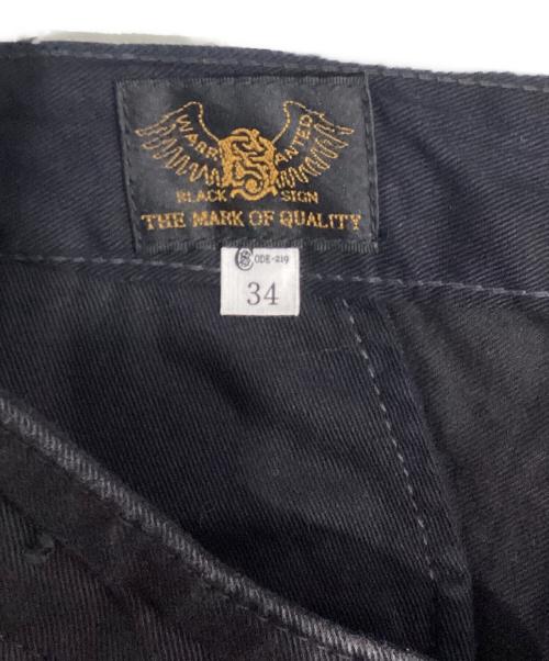 BLACK SIGN（ブラックサイン）BLACK SIGN (ブラックサイン) ジョッパーズパンツ ブラック サイズ:34の古着・服飾アイテム