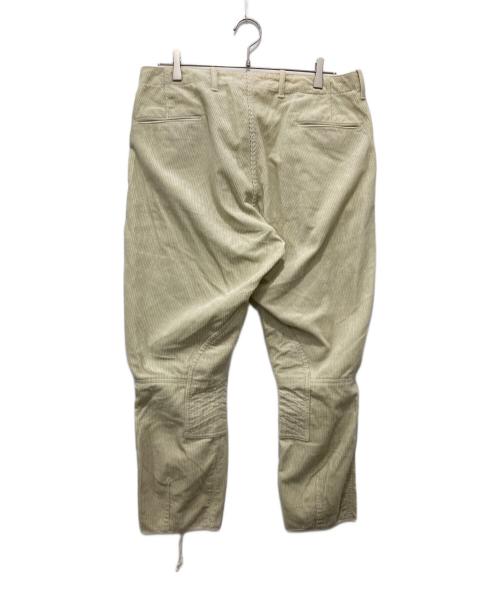 BLACK SIGN（ブラックサイン）BLACK SIGN (ブラックサイン) コーデュロイジョッパーズパンツ アイボリー サイズ:34の古着・服飾アイテム