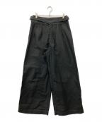 BLACK SIGNブラックサイン）の古着「Moleskin Wide Gurkha Pants」｜ブラック