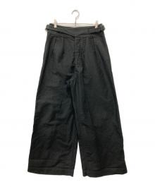BLACK SIGN（ブラックサイン）の古着「Moleskin Wide Gurkha Pants」｜ブラック