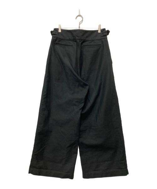 BLACK SIGN（ブラックサイン）BLACK SIGN (ブラックサイン) Moleskin Wide Gurkha Pants ブラック サイズ:32の古着・服飾アイテム
