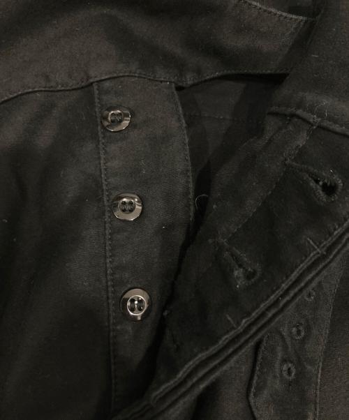 BLACK SIGN（ブラックサイン）BLACK SIGN (ブラックサイン) Moleskin Wide Gurkha Pants ブラック サイズ:32の古着・服飾アイテム