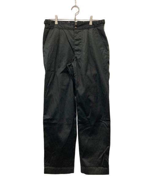 BLACK SIGN（ブラックサイン）BLACK SIGN (ブラックサイン) タックパンツ ブラック サイズ:32の古着・服飾アイテム