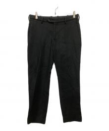 NEIL BARRETT（ニールバレット）の古着「裾ジップデザインスラックス」｜ブラック