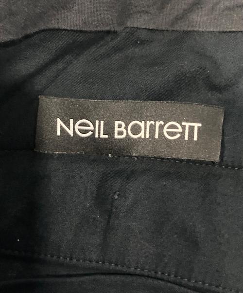 NEIL BARRETT（ニールバレット）NEIL BARRETT (ニールバレット) 裾ジップデザインスラックス ブラック サイズ:48の古着・服飾アイテム