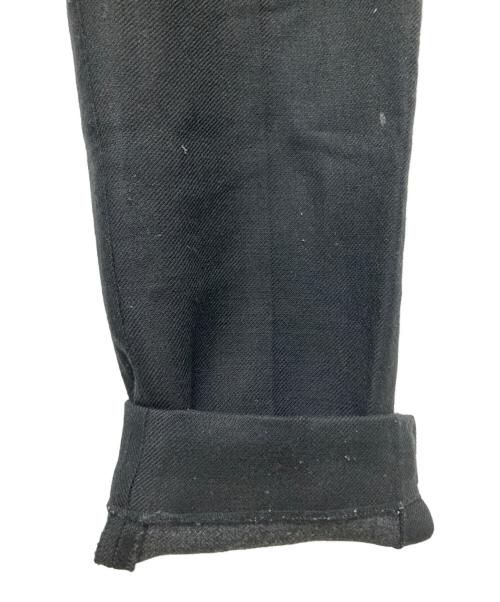 NEIL BARRETT（ニールバレット）NEIL BARRETT (ニールバレット) 裾ジップデザインスラックス ブラック サイズ:48の古着・服飾アイテム