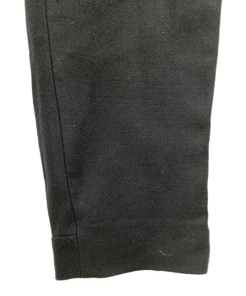 NEIL BARRETT（ニールバレット）NEIL BARRETT (ニールバレット) 裾ジップデザインスラックス ブラック サイズ:48の古着・服飾アイテム