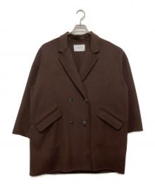 FRAMeWORK（フレームワーク）の古着「ハミルトンリバーテーラードコート」｜ブラウン