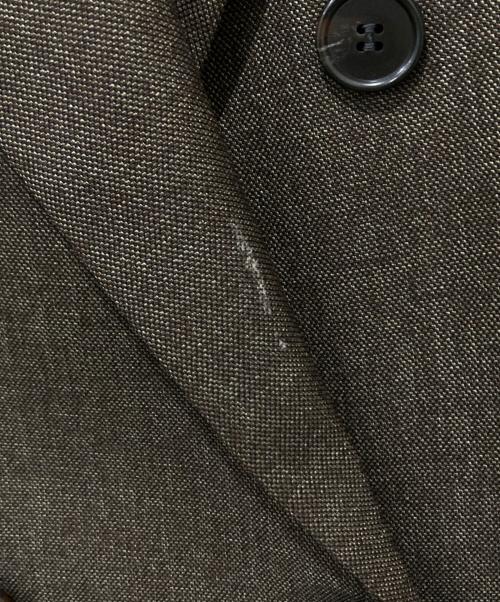 Spick and Span（スピック＆スパン）Spick and Span (スピックアンドスパン) Spick and Span メランジダブルブレストジレ ブラウン サイズ:38の古着・服飾アイテム