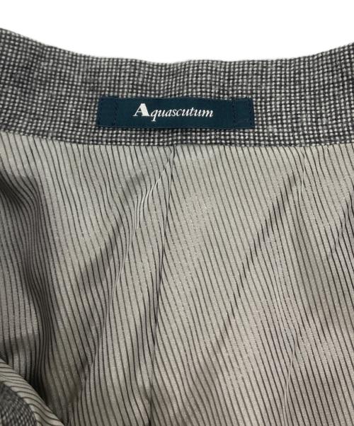 Aquascutum（アクアスキュータム）Aquascutum (アクアスキュータム) セットアップジャケット グレー サイズ:13の古着・服飾アイテム