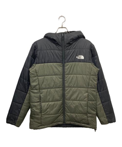 THE NORTH FACE（ザ ノース フェイス）THE NORTH FACE (ザ ノース フェイス) リバーシブル エニータイム インサレーテッド フーディ ブラック×カーキ サイズ:Sの古着・服飾アイテム
