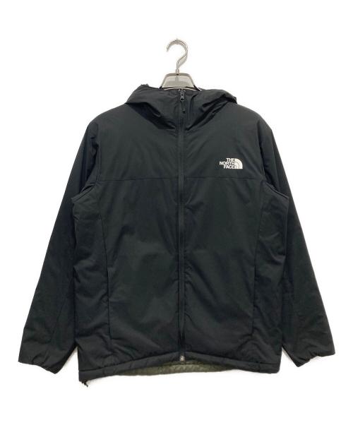 THE NORTH FACE（ザ ノース フェイス）THE NORTH FACE (ザ ノース フェイス) リバーシブル エニータイム インサレーテッド フーディ ブラック×カーキ サイズ:Sの古着・服飾アイテム