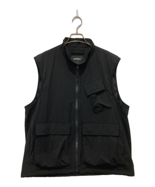 AVIREX（アヴィレックス）AVIREX (アヴィレックス) ACTIVE VEST ブラック サイズ:Lの古着・服飾アイテム