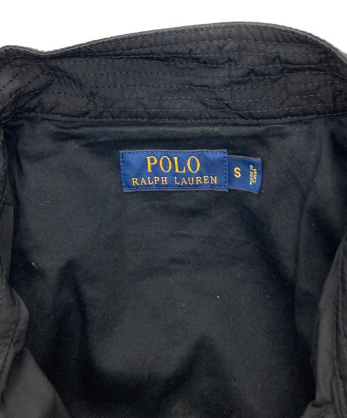 POLO RALPH LAUREN（ポロ・ラルフローレン）POLO RALPH LAUREN (ポロ・ラルフローレン) モーターサイクルジャケット ブラック サイズ:Sの古着・服飾アイテム
