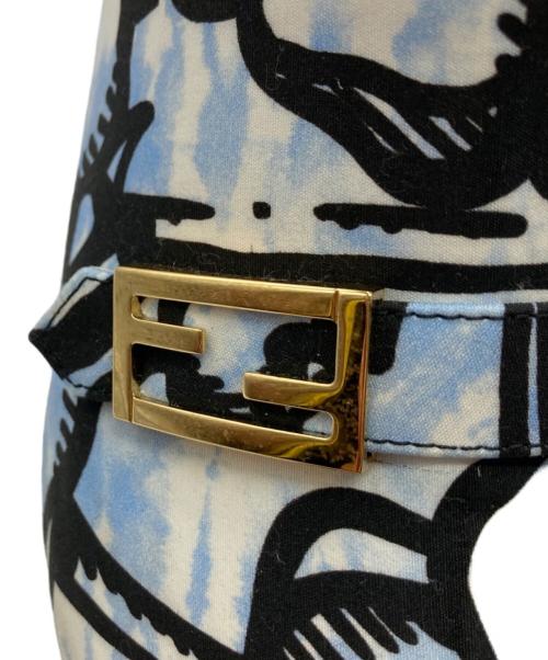 FENDI（フェンディ）FENDI (フェンディ) Joshua Vides (ジョシュアヴィーダス) サンダル ブルー サイズ:38の古着・服飾アイテム