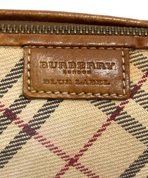 BURBERRY BLUE LABEL（バーバリーロンドンブルーレーベル）BURBERRY BLUE LABEL (バーバリーロンドンブルーレーベル) ショルダーバッグ ベージュの古着・服飾アイテム