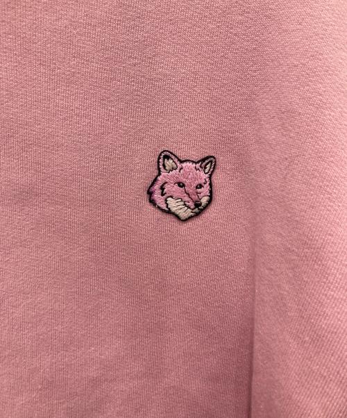 maison kitsune（メゾンキツネ）maison kitsune (メゾンキツネ) スウェット ピンク サイズ:Sの古着・服飾アイテム
