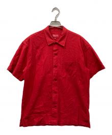 SUPREME（シュプリーム）の古着「Pinhole S/S Shirt 19SS」｜レッド