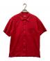 SUPREME（シュプリーム）の古着「Pinhole S/S Shirt 19SS」｜レッド