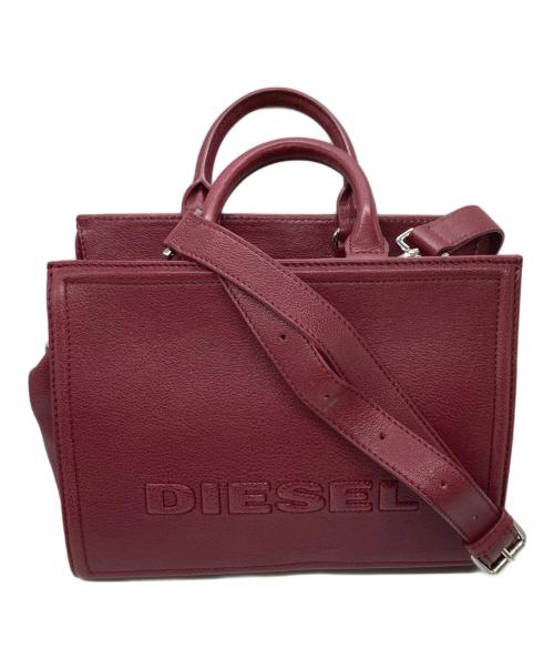 DIESEL（ディーゼル）DIESEL (ディーゼル) PIRITE ショルダーバッグ ボルドーの古着・服飾アイテム