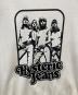 中古・古着 Hysteric Glamour (ヒステリックグラマー) ラグラン7分カットソー ブルー×ホワイト サイズ:L：7000円