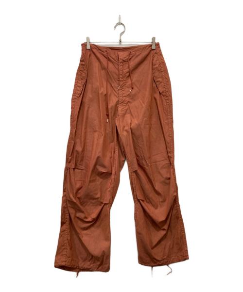 US ARMY（ユーエスアーミー）US ARMY (ユーエスアーミー) 後染スノーカモパンツ オレンジ サイズ:XSの古着・服飾アイテム