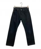 LEVI'Sリーバイス）の古着「501ブラックデニムパンツ」｜ブラック