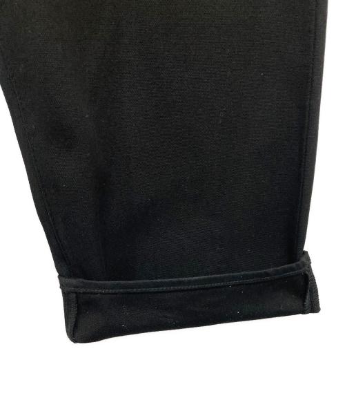 SCYEBASICS（サイベーシックス）SCYEBASICS (サイベーシックス) Stretch Cotton Duck Wide Leg Jeans ブラック サイズ:29の古着・服飾アイテム