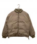 TAIONタイオン）の古着「ダウンジャケット」｜ベージュ