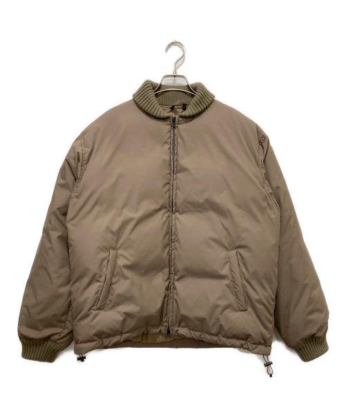 TAION（タイオン）TAION (タイオン) ダウンジャケット ベージュ サイズ:Mの古着・服飾アイテム