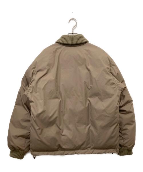 TAION（タイオン）TAION (タイオン) ダウンジャケット ベージュ サイズ:Mの古着・服飾アイテム