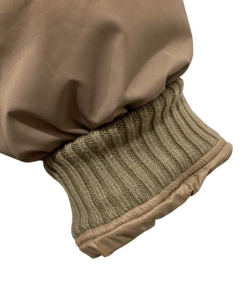 TAION（タイオン）TAION (タイオン) ダウンジャケット ベージュ サイズ:Mの古着・服飾アイテム