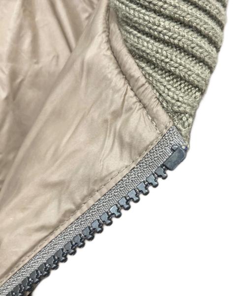 TAION（タイオン）TAION (タイオン) ダウンジャケット ベージュ サイズ:Mの古着・服飾アイテム