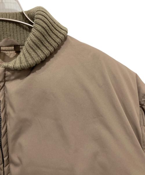 TAION（タイオン）TAION (タイオン) ダウンジャケット ベージュ サイズ:Mの古着・服飾アイテム