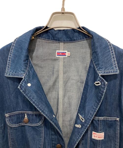 big mac（ビッグマック）big mac (ビッグマック) カバーオール インディゴ サイズ:Mの古着・服飾アイテム