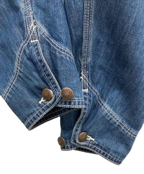 big mac（ビッグマック）big mac (ビッグマック) カバーオール インディゴ サイズ:Mの古着・服飾アイテム