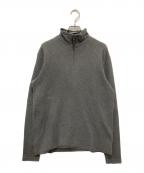 POLO RALPH LAURENポロ・ラルフローレン）の古着「ハーフジップカットソー」｜グレー