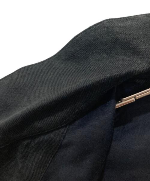 STEVEN ALAN（スティーブンアラン）STEVEN ALAN (スティーブンアラン) LINEN ZIP BALON BLOUSON ブラック サイズ:XLの古着・服飾アイテム