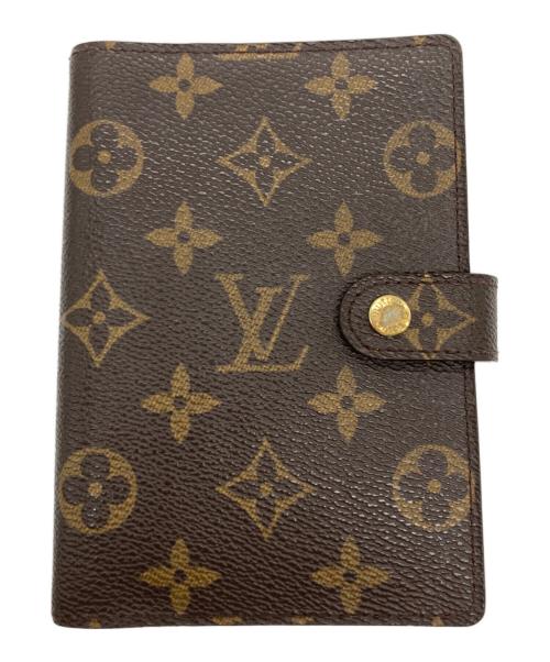 LOUIS VUITTON（ルイ ヴィトン）LOUIS VUITTON (ルイ ヴィトン) 手帳カバー ブラウンの古着・服飾アイテム