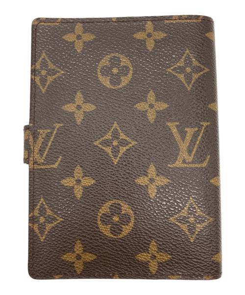 LOUIS VUITTON（ルイ ヴィトン）LOUIS VUITTON (ルイ ヴィトン) 手帳カバー ブラウンの古着・服飾アイテム