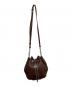 Vivienne Westwood (ヴィヴィアンウエストウッド) 巾着ショルダーバッグ ブラウン：14000円
