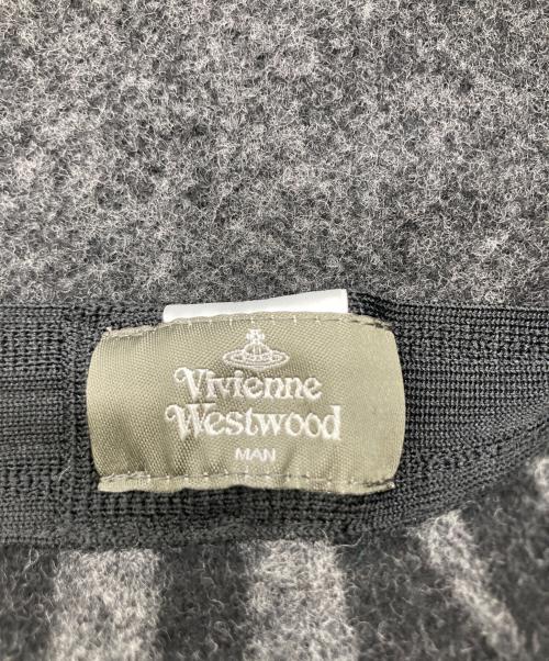 Vivienne Westwood man（ヴィヴィアン ウェストウッド マン）Vivienne Westwood man (ヴィヴィアン ウェストウッド マン) ベレー帽 グレーの古着・服飾アイテム