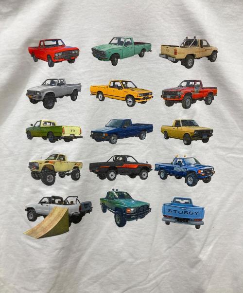 stussy（ステューシー）stussy (ステューシー) Pickup Tee ホワイト サイズ:XLの古着・服飾アイテム