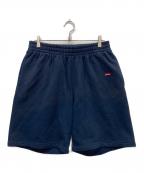 SUPREMEシュプリーム）の古着「24FW Small Box Sweatshort」｜ネイビー