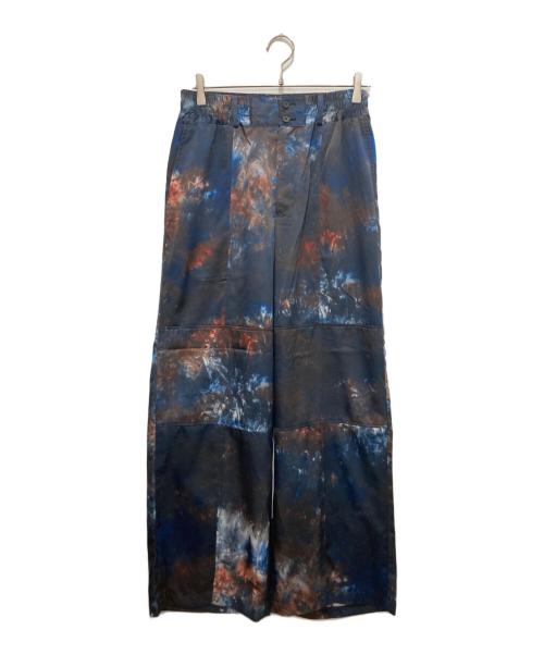 SUBLATIONS（サブレーションズ）SUBLATIONS (サブレーションズ) グラフィックプリントイージーパンツ ブルー サイズ:1の古着・服飾アイテム