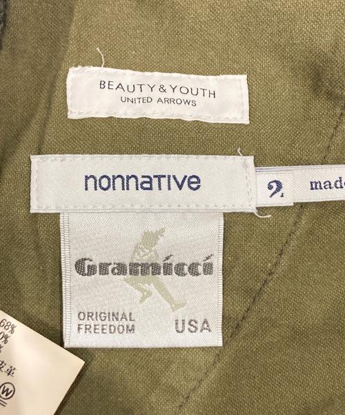 nonnative（ノンネイティブ）nonnative (ノンネイティブ) GRAMICCI (グラミチ) BEAUTY&YOUTH (ビューティーアンドユース) CLIMBER EASY PANTS カーキ サイズ:2の古着・服飾アイテム